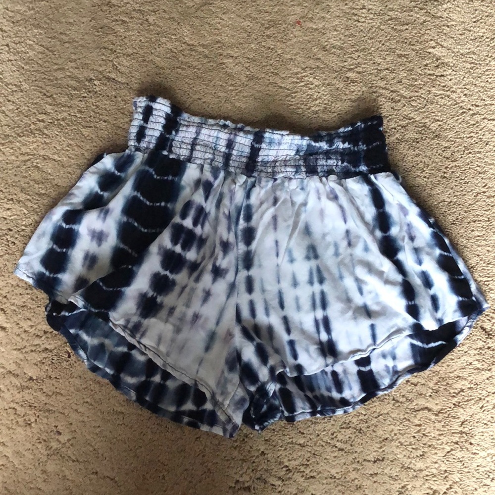 Heart & Hips Flowy Tie Dye Shorts